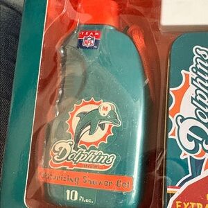 $$SALE$$ Vintage Miami Dolphins NFL Body Care Gift Pack *Shower Gel*